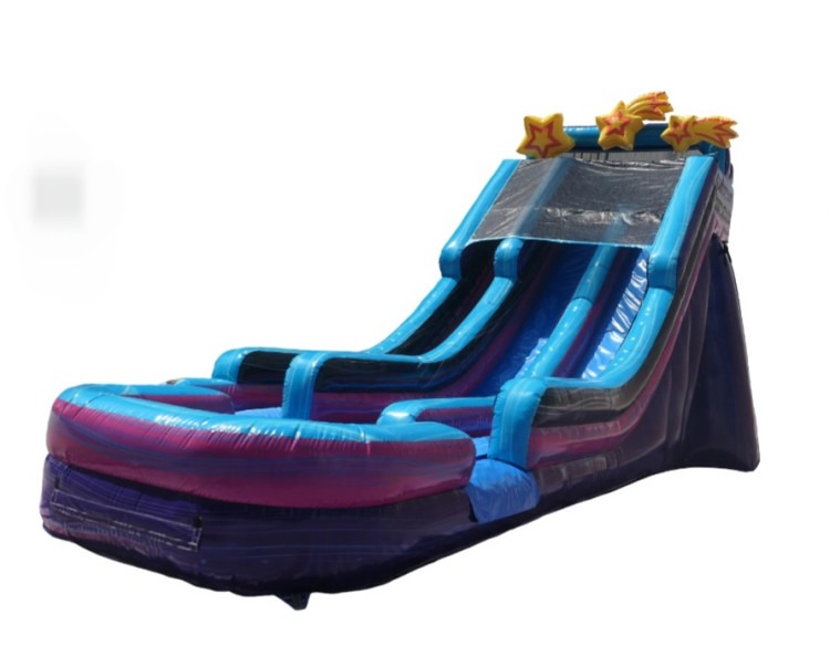 20ft Dual Lane Galaxy Voyager Waterslide